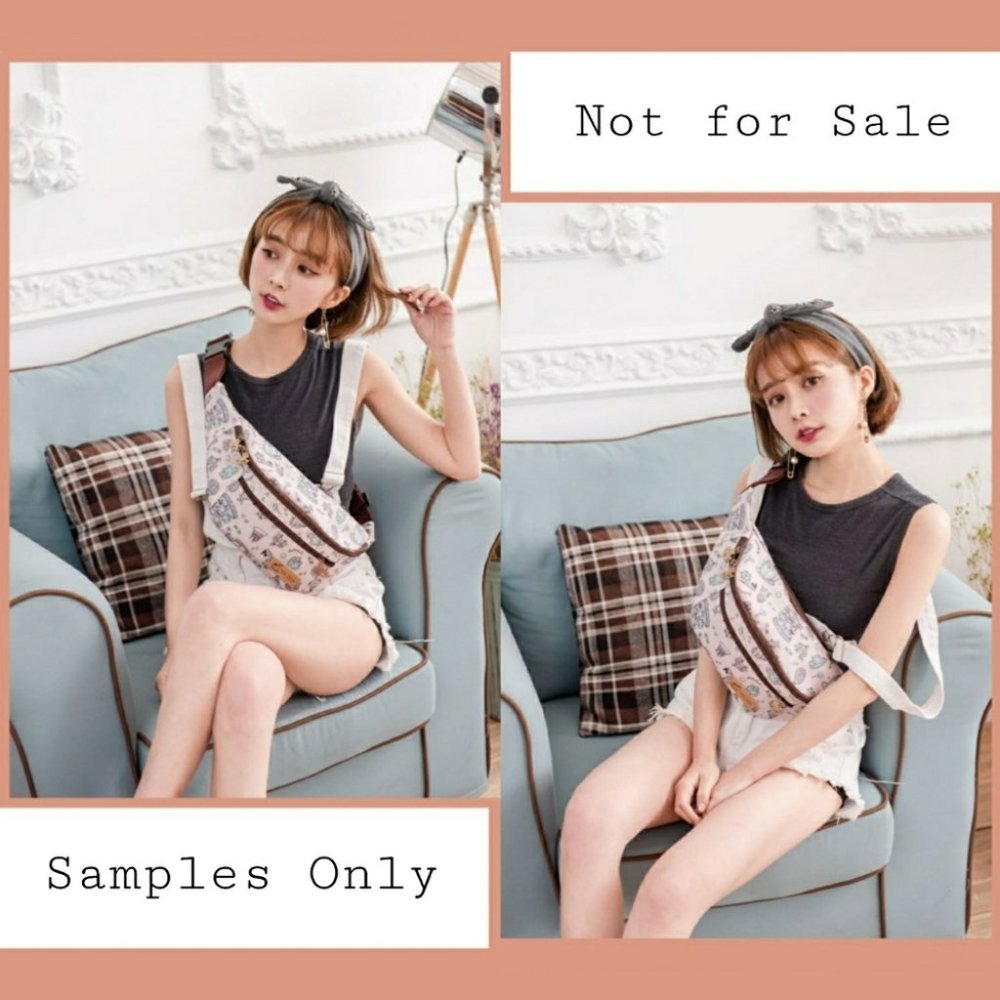 Waterproof Corgi Large Fanny Pack Crossbody Sling - Picture 4 of 11